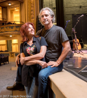 Rosanne Cash and John Leventhal, at the Lyric Theatre, Birmingham