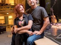 Rosanne Cash and John Leventhal, at the Lyric Theatre, Birmingham