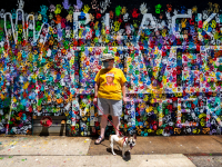 Black Lives Matter Mural, Birmingham, June 12, 2020