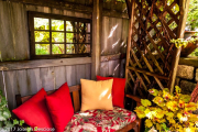 Buffalo, NY backyard garden outdoor living