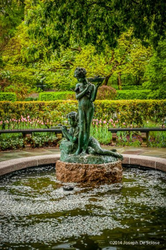 The Conservatory Garden, Central Park, New York City