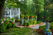 Garden with outdoor living space, Georgia
