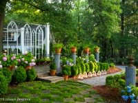 Garden with outdoor living space, Georgia