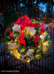 Christmas wreath, Louisville, KY