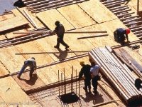 Construction site, New York City, photo, exterior