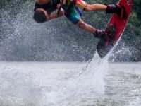 Smith Lake wakeboarding
