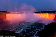Niagara Falls, light show, Canada