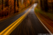 Little River Canyon, autumn, country road