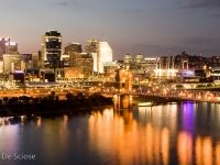 Cincinnati Skyline at Dusk