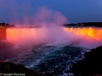 Niagara Falls, light show, Canada