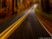 Little River Canyon, autumn, country road