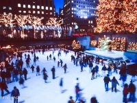 Ice skating, Rockefeller Center, NYC