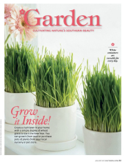 January 2010, Southern Living Magazine, wheat grass, Photograph Joseph De Sciose