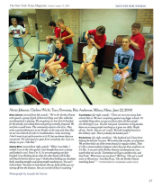 The New York Times Magazine, What They Were Thinking, Photograph Joseph De Sciose
