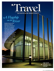 Southern Living Magazine April, 2010, Chesapeake Boathouse Oklahoma City