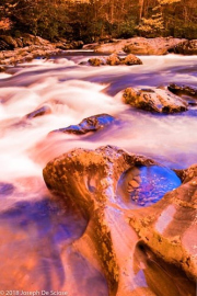 River in Tennessee in the fall